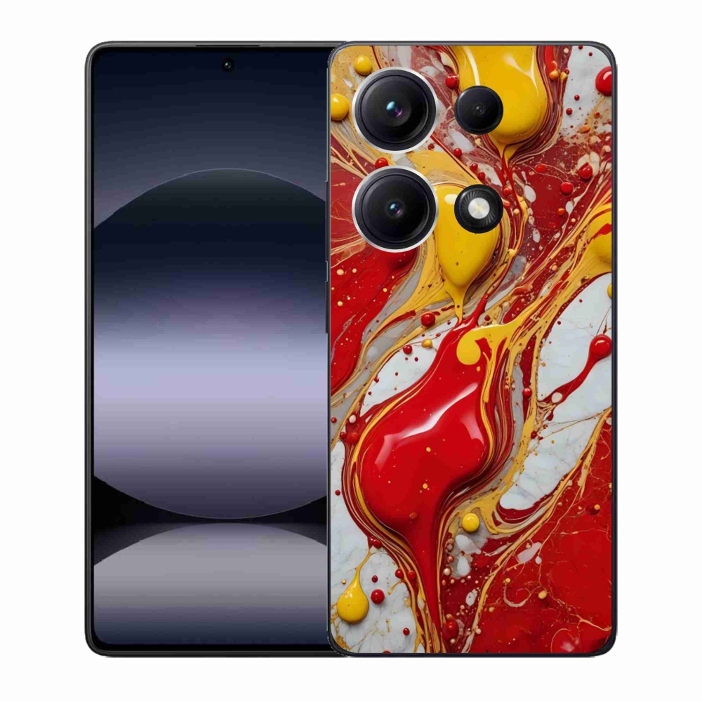 Gelový kryt mmCase na Xiaomi Redmi Note 14S - abstraktní motiv 42