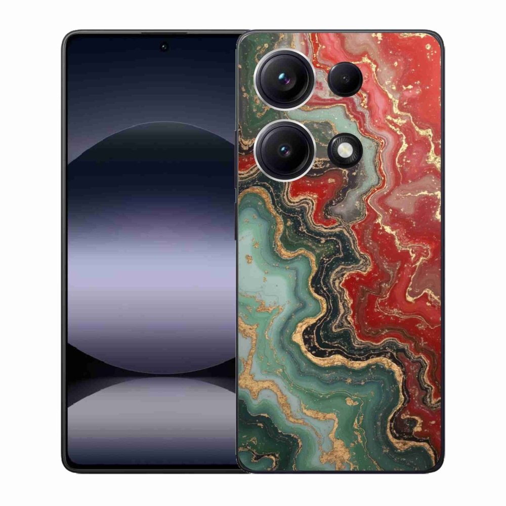 Gelový kryt mmCase na Xiaomi Redmi Note 14S - abstraktní motiv 55