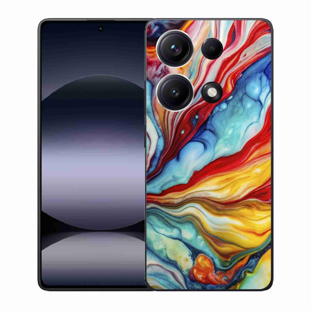 Gelový kryt mmCase na Xiaomi Redmi Note 14S - abstraktní motiv 58