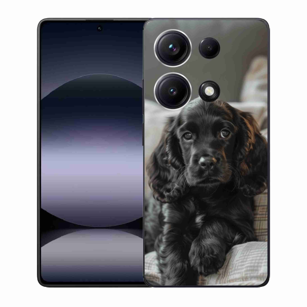 Gelový kryt mmCase na Xiaomi Redmi Note 14S - anglický kokršpaněl