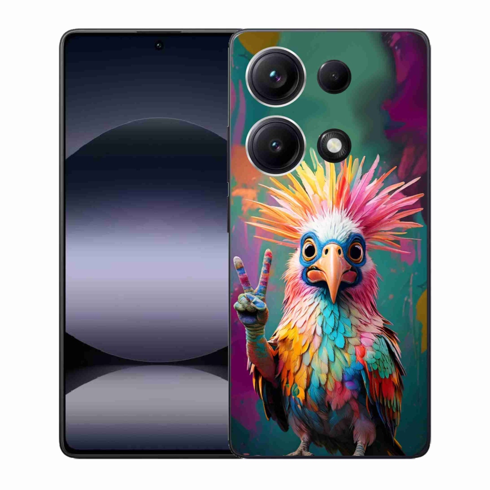 Gelový kryt mmCase na Xiaomi Redmi Note 14S - barevný rebel