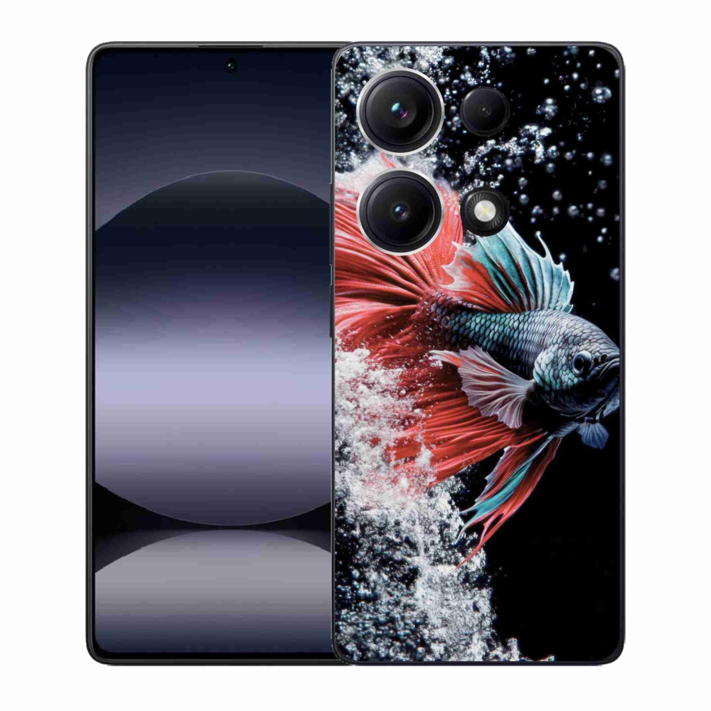 Gelový kryt mmCase na Xiaomi Redmi Note 14S - bojovnice pestrá