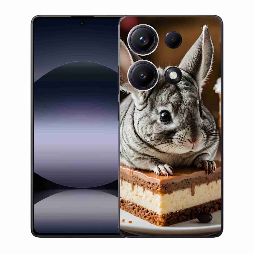 Gelový kryt mmCase na Xiaomi Redmi Note 14S - činčila