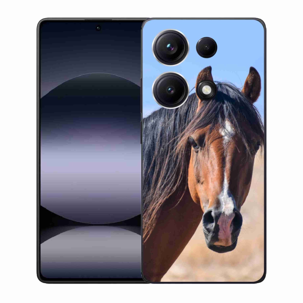 Gelový kryt mmCase na Xiaomi Redmi Note 14S - klidný kůň