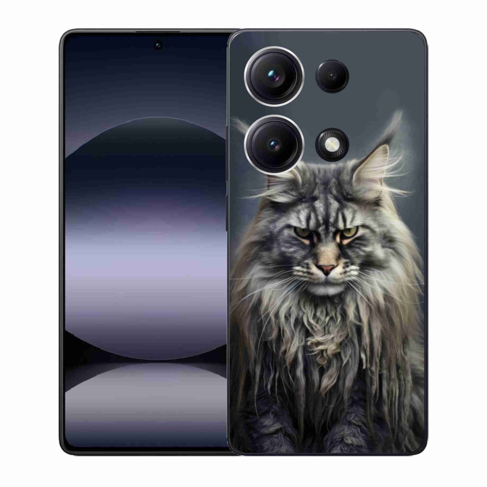 Gelový kryt mmCase na Xiaomi Redmi Note 14S - kočíčí pohled 4