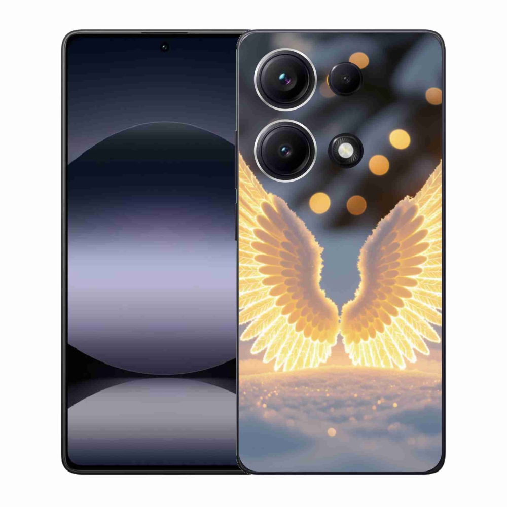 Gelový kryt mmCase na Xiaomi Redmi Note 14S - křídla