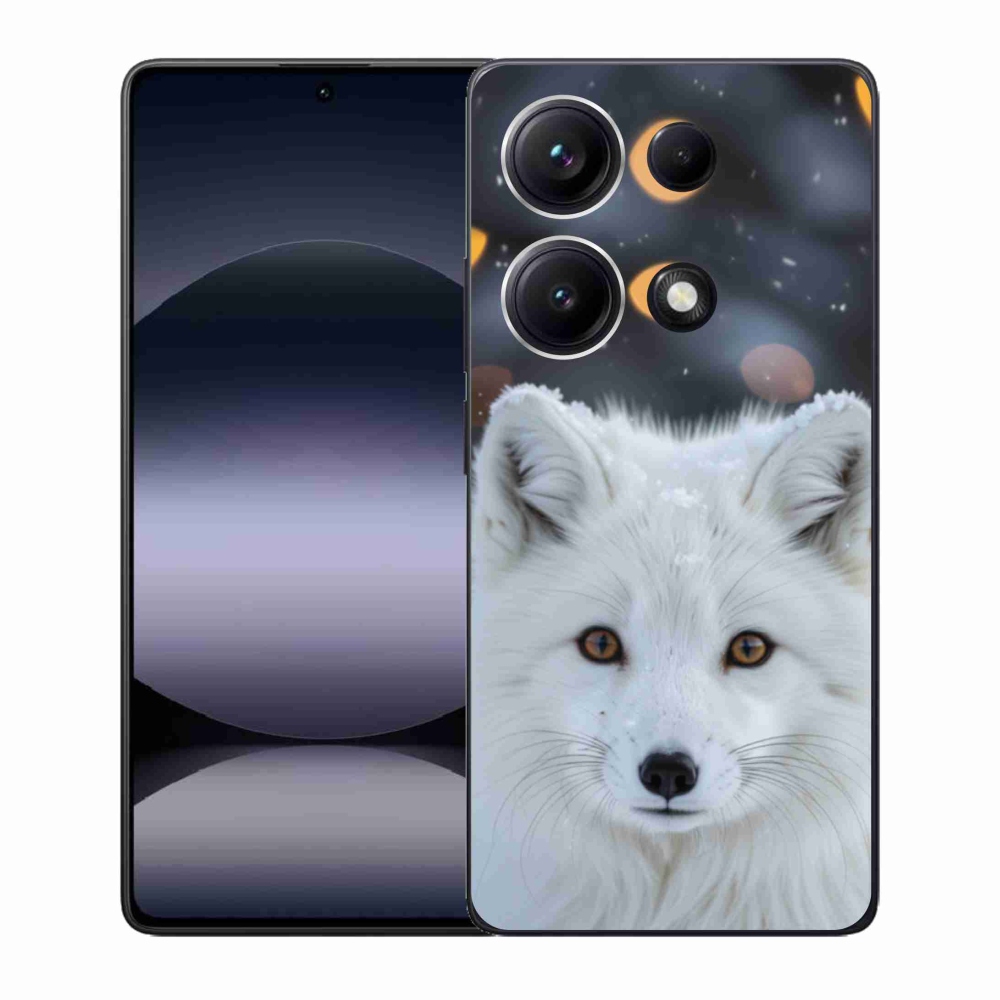 Gelový kryt mmCase na Xiaomi Redmi Note 14S - liška polární