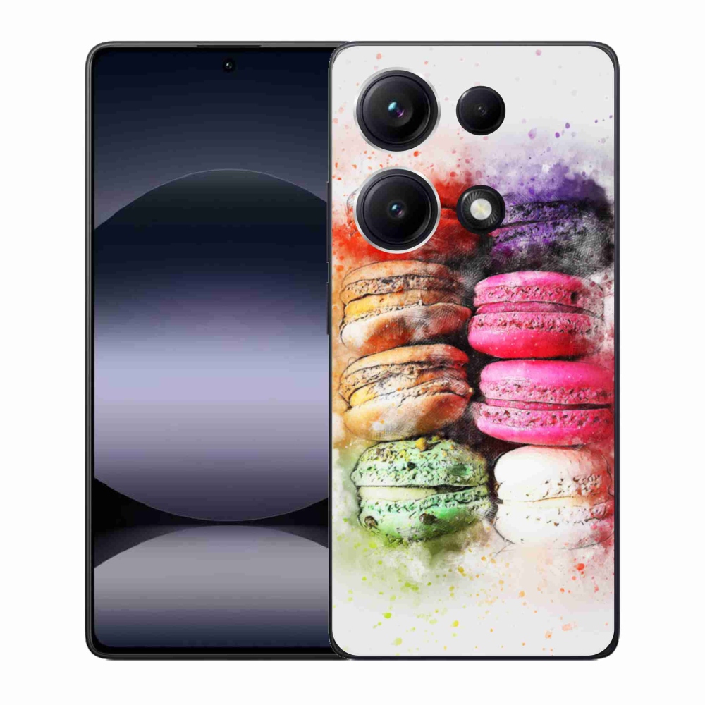 Gelový kryt mmCase na Xiaomi Redmi Note 14S - makrónky