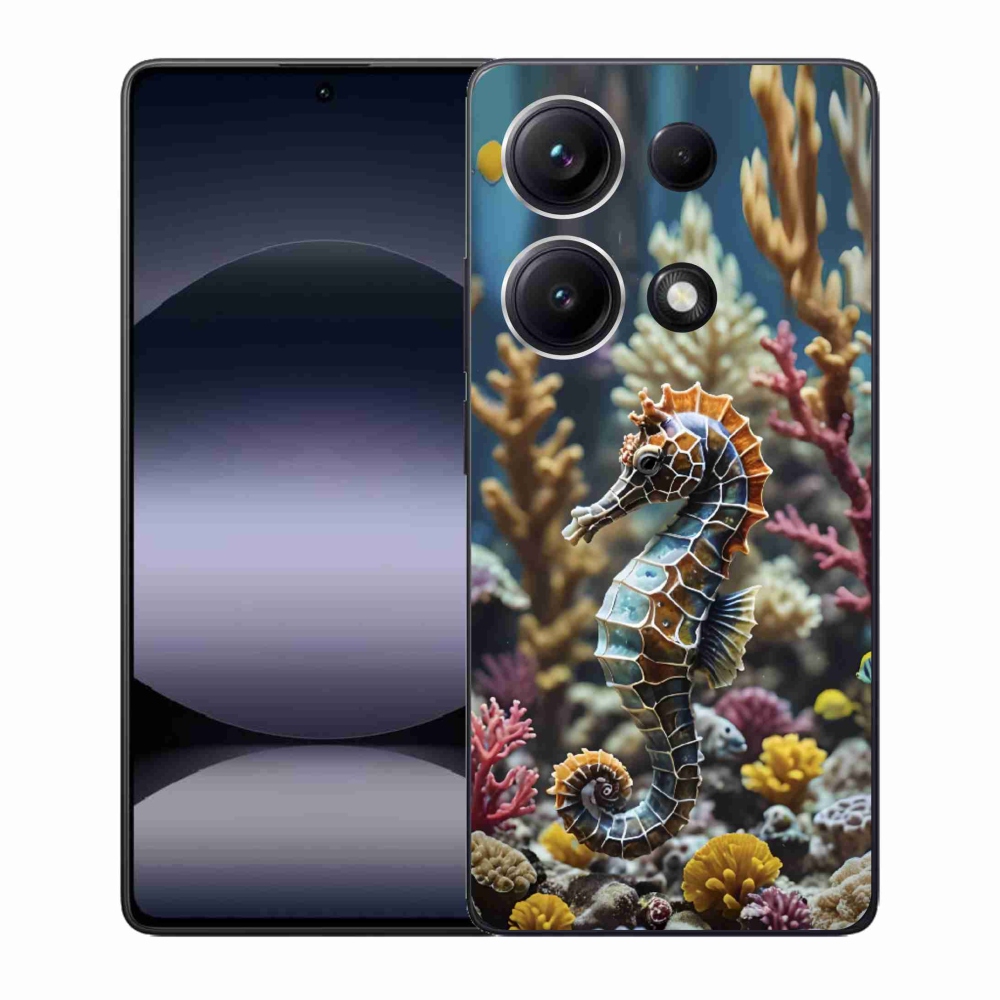 Gelový kryt mmCase na Xiaomi Redmi Note 14S - mořský koník 2