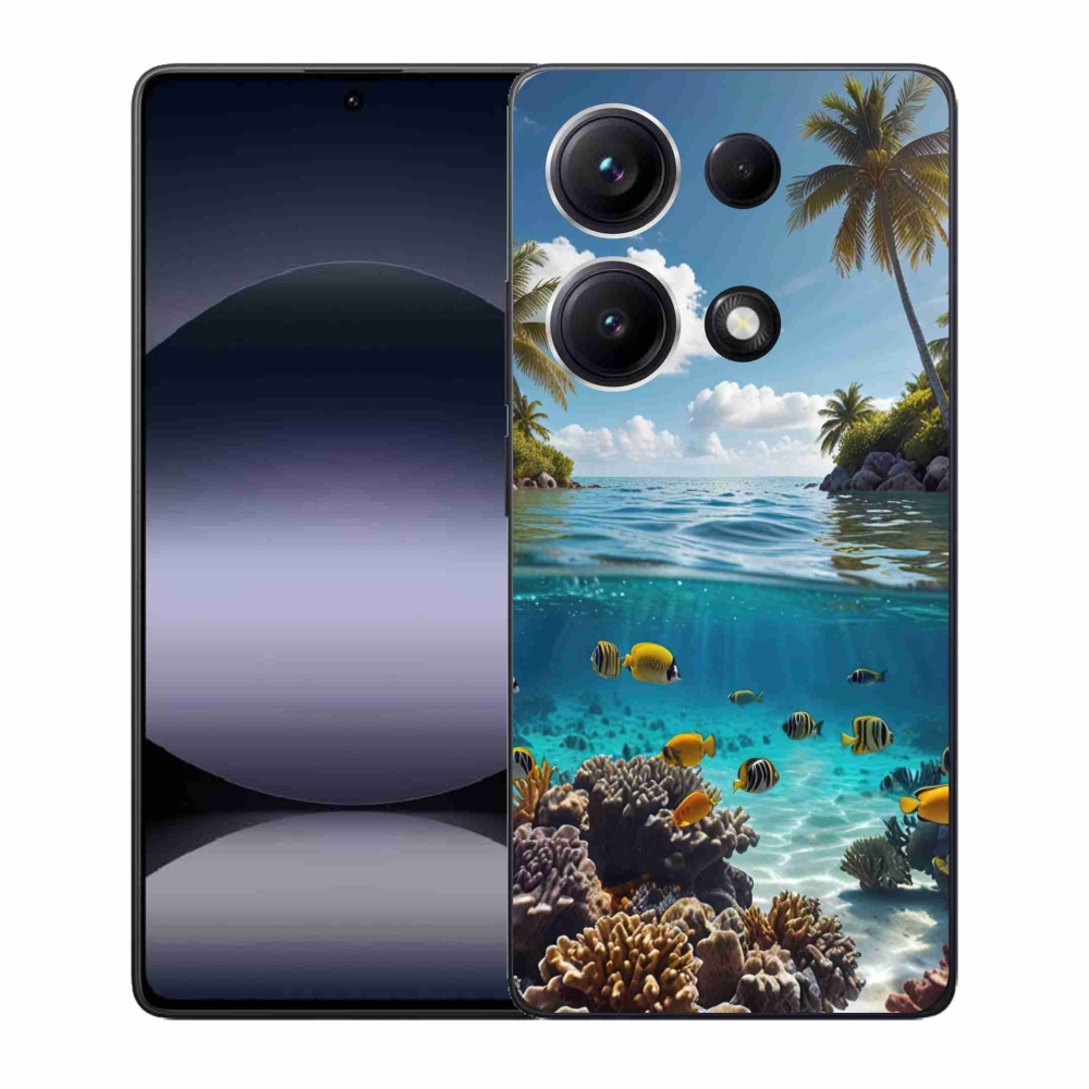 Gelový kryt mmCase na Xiaomi Redmi Note 14S - mořský svět 4