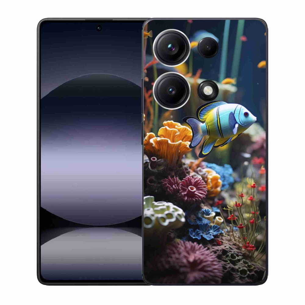 Gelový kryt mmCase na Xiaomi Redmi Note 14S - mořský svět 5