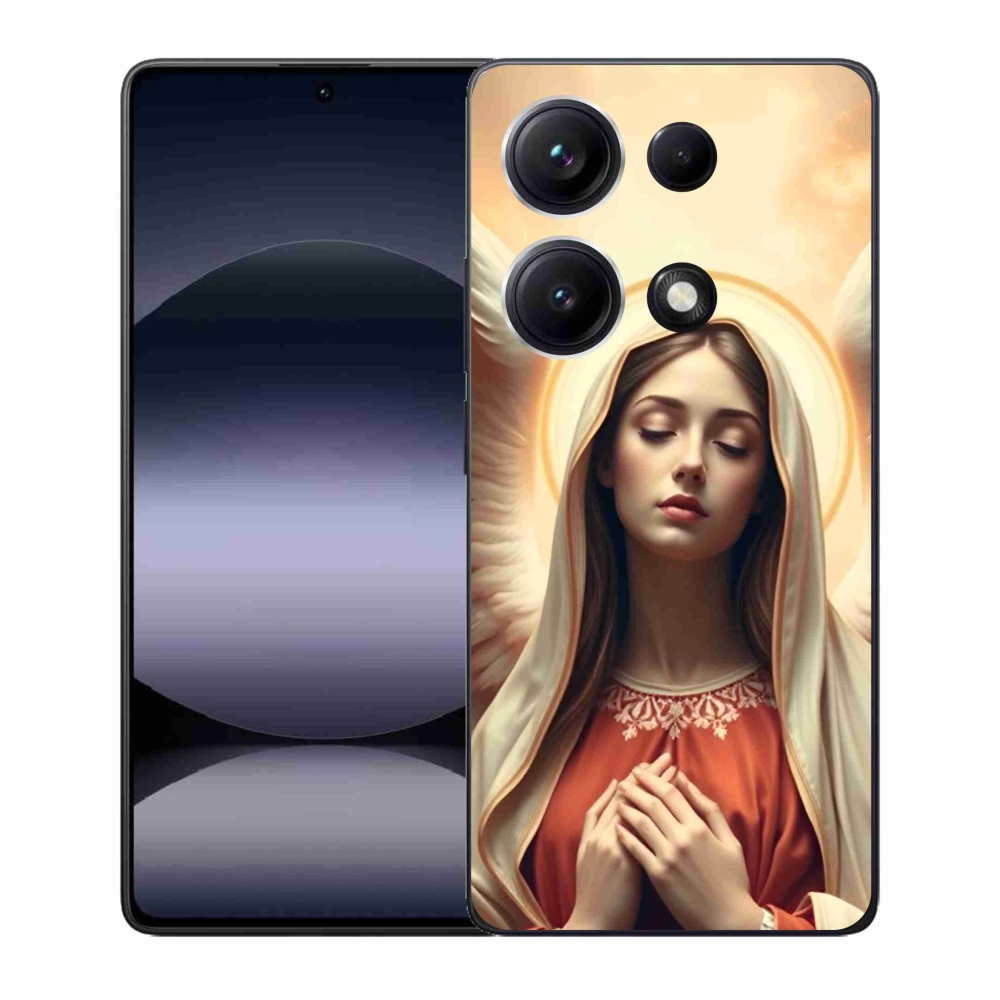 Gelový kryt mmCase na Xiaomi Redmi Note 14S - náboženský motiv