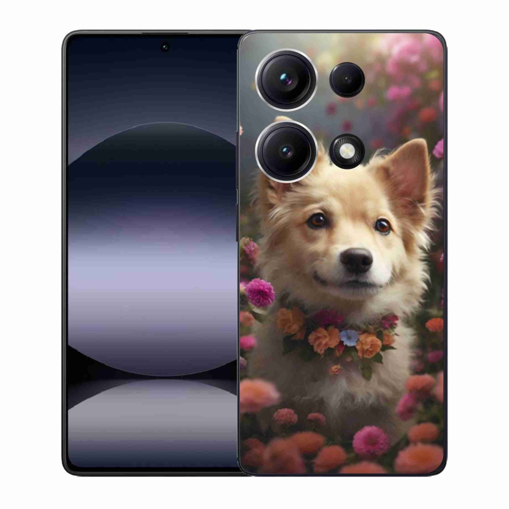 Gelový kryt mmCase na Xiaomi Redmi Note 14S - německý špic