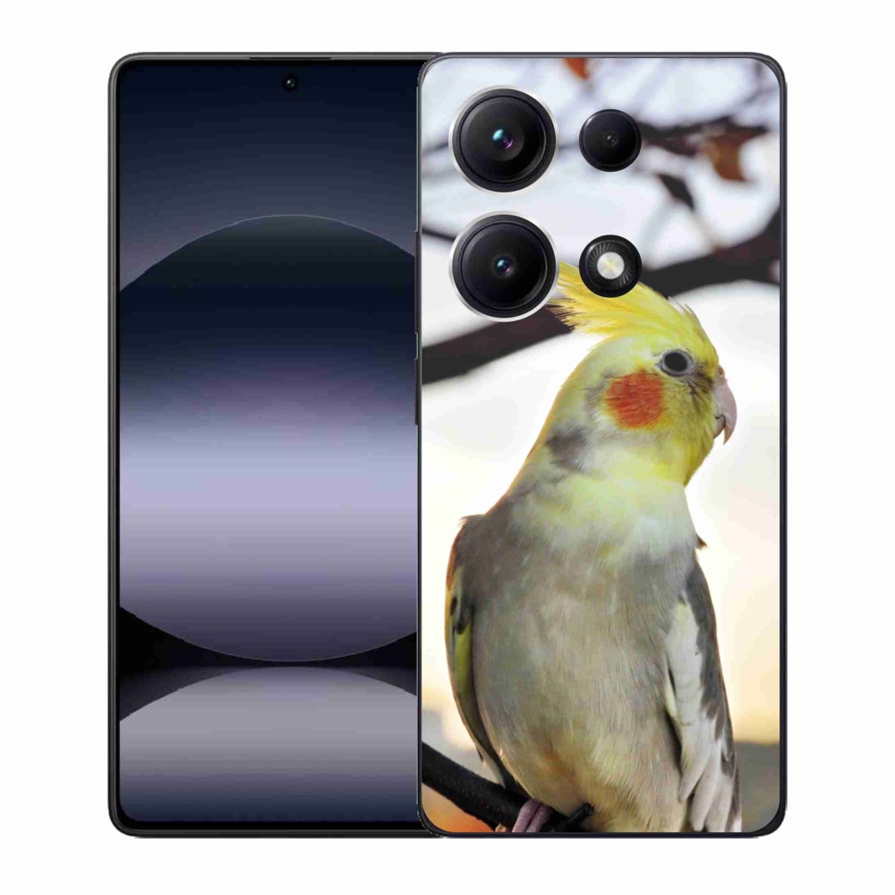 Gelový kryt mmCase na Xiaomi Redmi Note 14S - papoušek korela