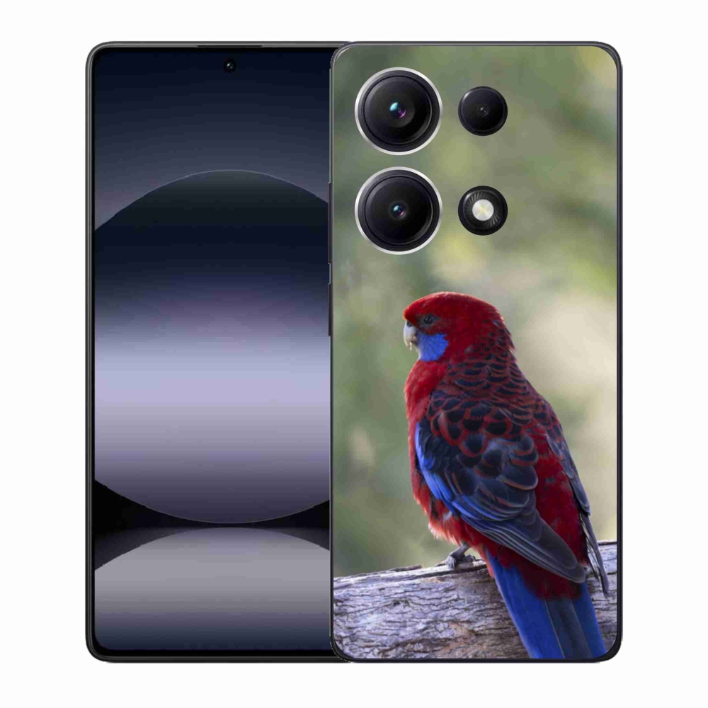 Gelový kryt mmCase na Xiaomi Redmi Note 14S - papoušek rosela