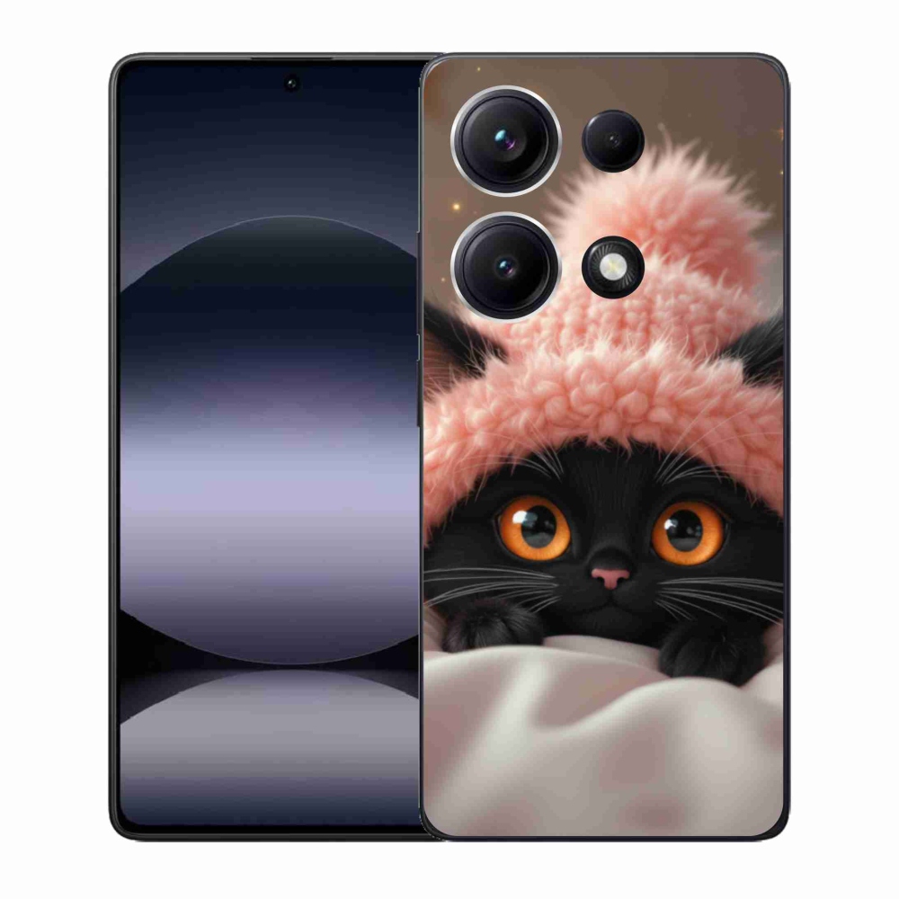 Gelový kryt mmCase na Xiaomi Redmi Note 14S - roztomilé kotě 7