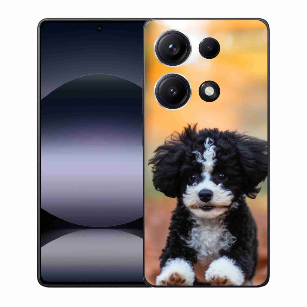 Gelový kryt mmCase na Xiaomi Redmi Note 14S - roztomilé štěně 2