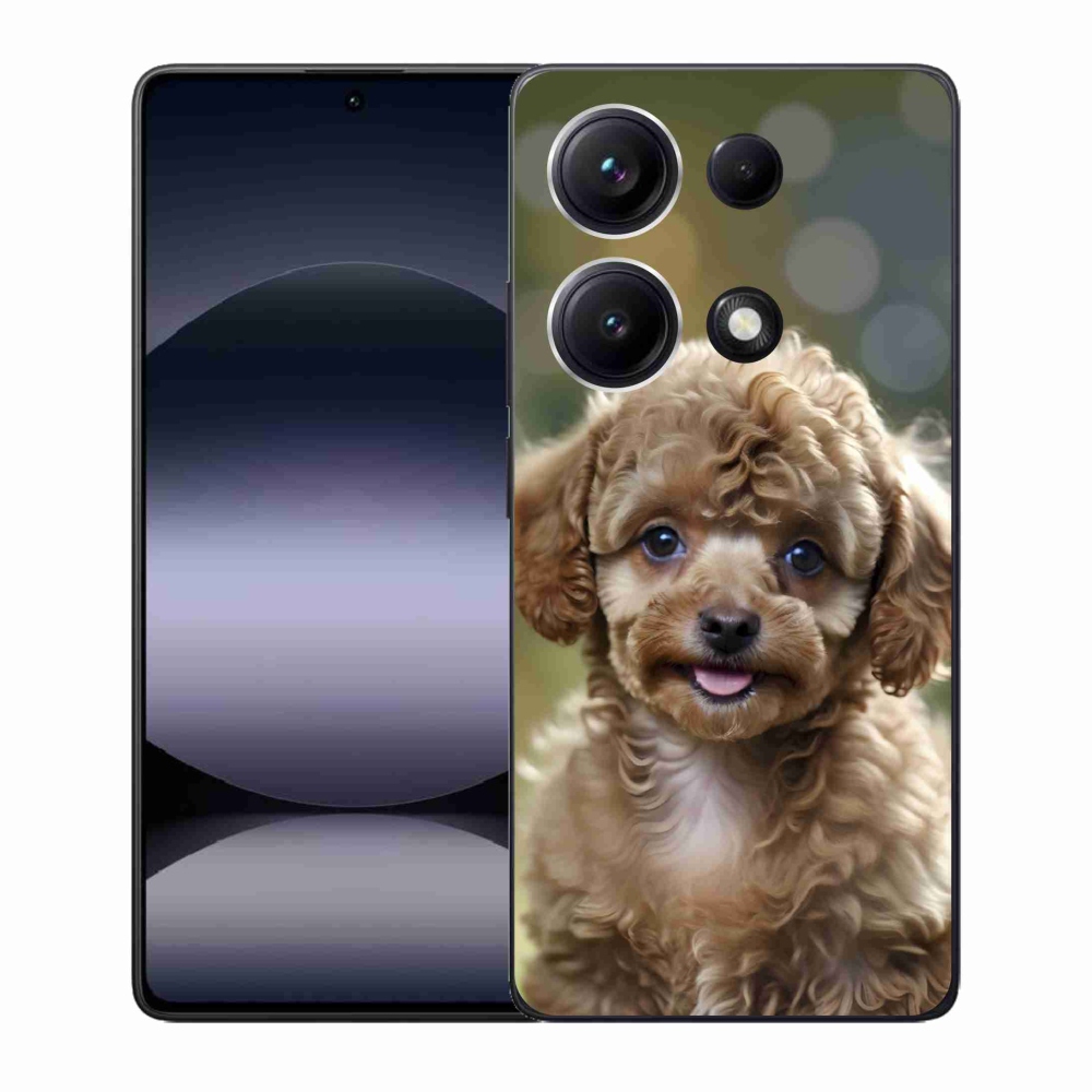 Gelový kryt mmCase na Xiaomi Redmi Note 14S - roztomilý pudl