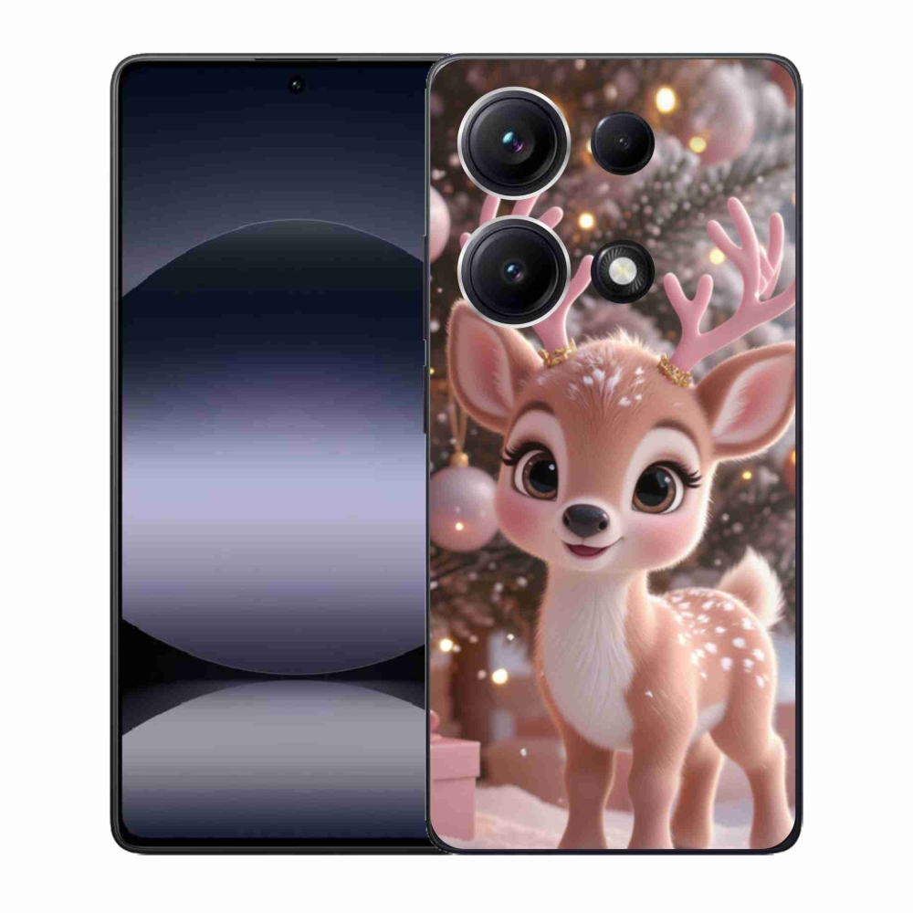 Gelový kryt mmCase na Xiaomi Redmi Note 14S - roztomilý sob