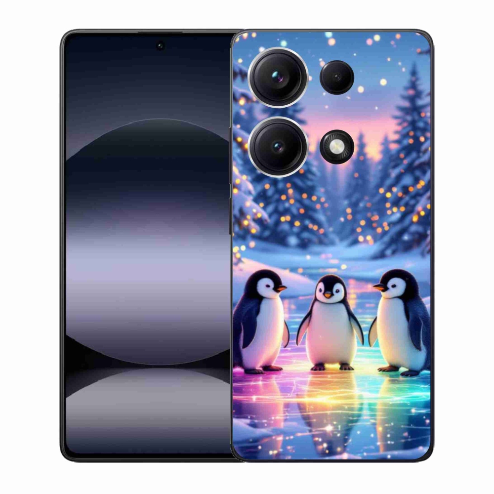 Gelový kryt mmCase na Xiaomi Redmi Note 14S - tučnáci