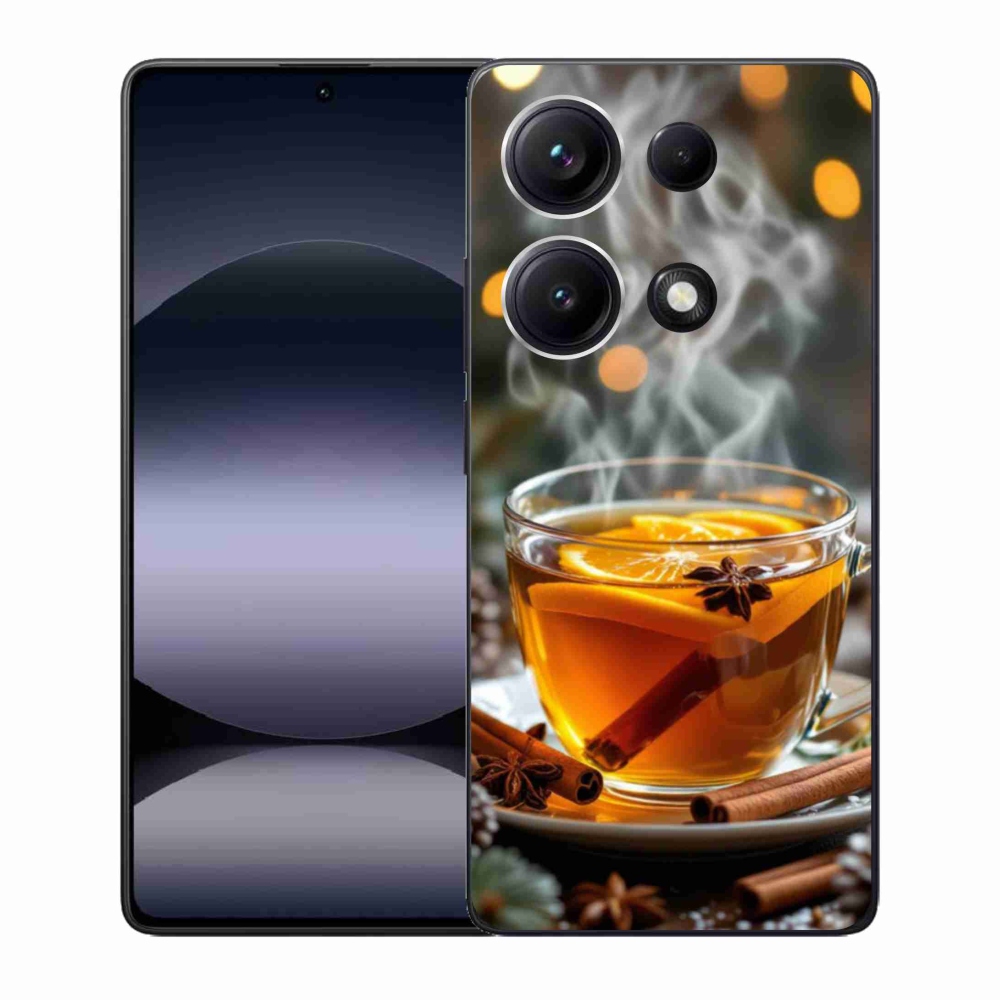 Gelový kryt mmCase na Xiaomi Redmi Note 14S - vánoční punč