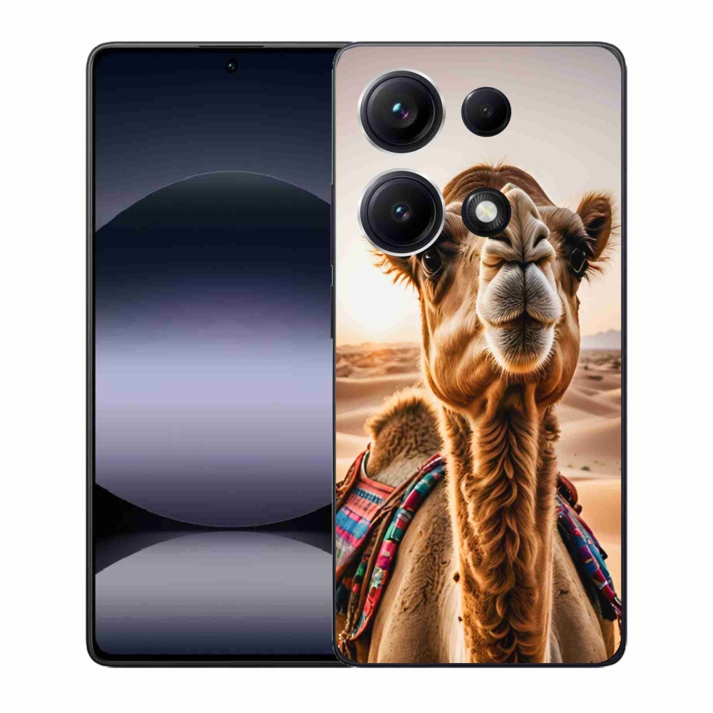 Gelový kryt mmCase na Xiaomi Redmi Note 14S - velbloud