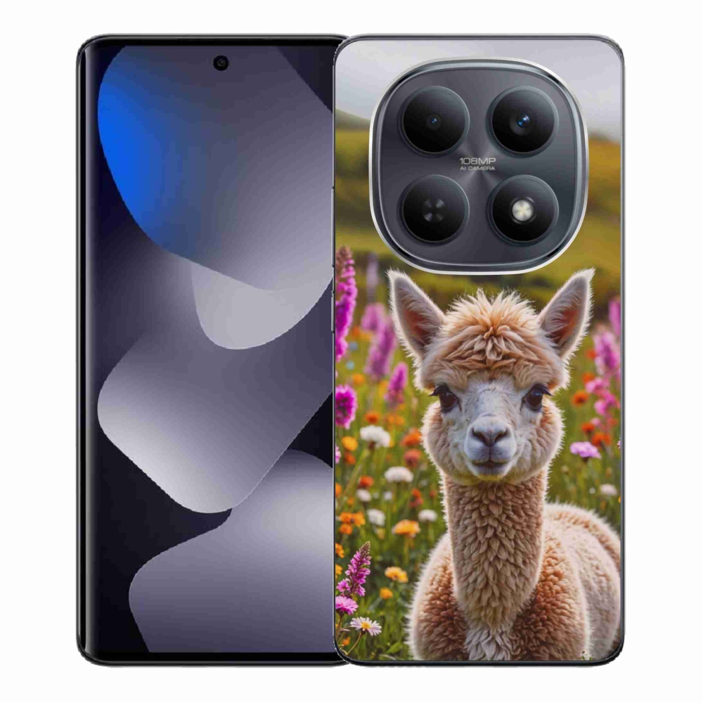Gelový kryt mmCase na Xiaomi Redmi Note 15 4G/5G/Poco M8 5G - lama na louce