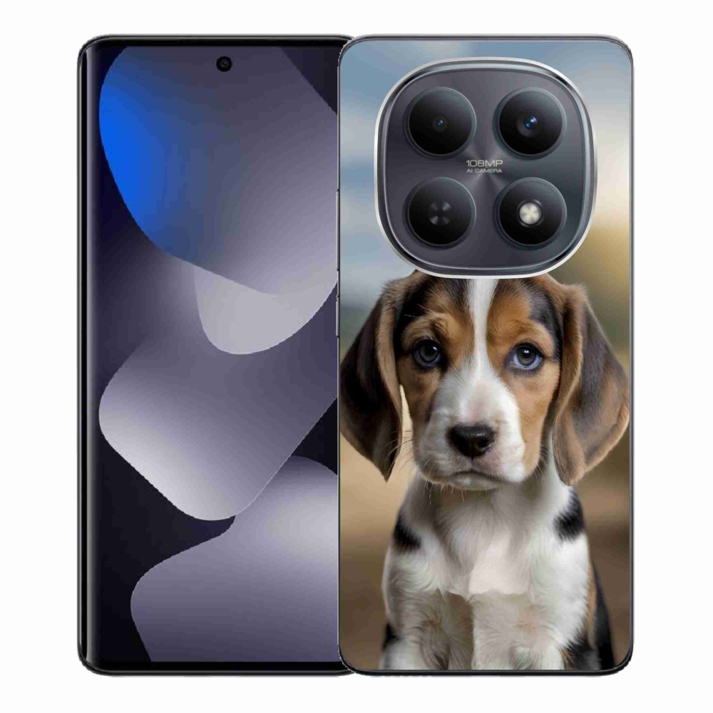 Gelový kryt mmCase na Xiaomi Redmi Note 15 4G/5G/Poco M8 5G - roztomilý bígl