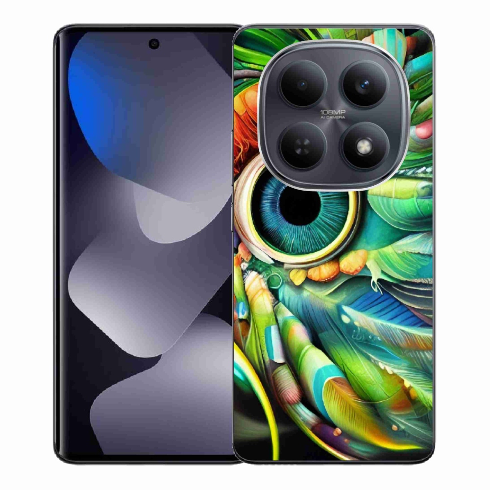 Gelový kryt mmCase na Xiaomi Redmi Note 15 4G - abstraktní motiv 18