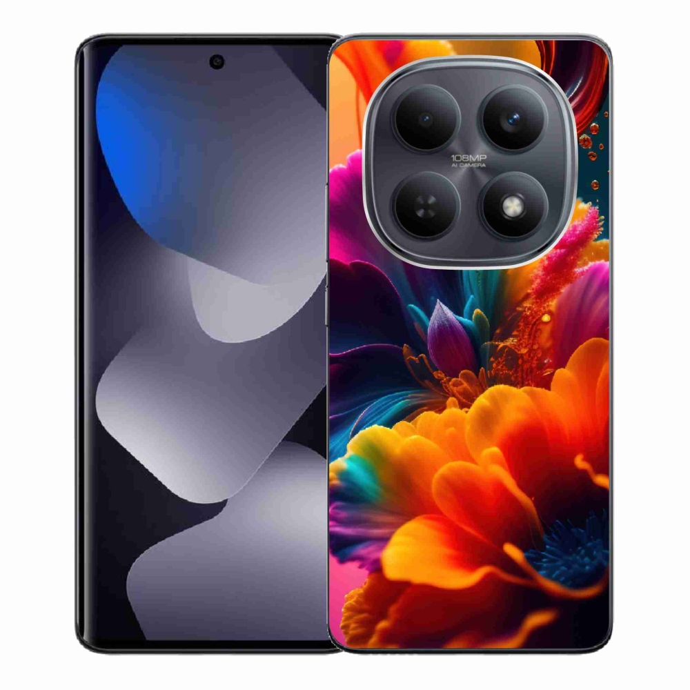 Gelový kryt mmCase na Xiaomi Redmi Note 15 4G - abstraktní motiv 2