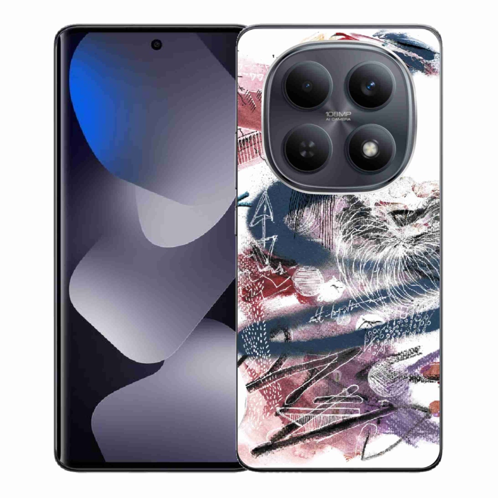 Gelový kryt mmCase na Xiaomi Redmi Note 15 4G - abstraktní motiv 28