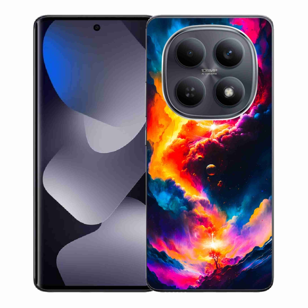 Gelový kryt mmCase na Xiaomi Redmi Note 15 4G - abstraktní motiv