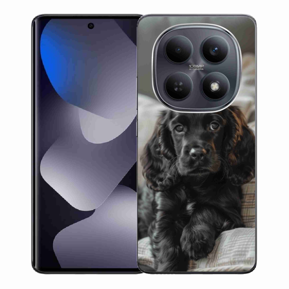Gelový kryt mmCase na Xiaomi Redmi Note 15 4G - anglický kokršpaněl