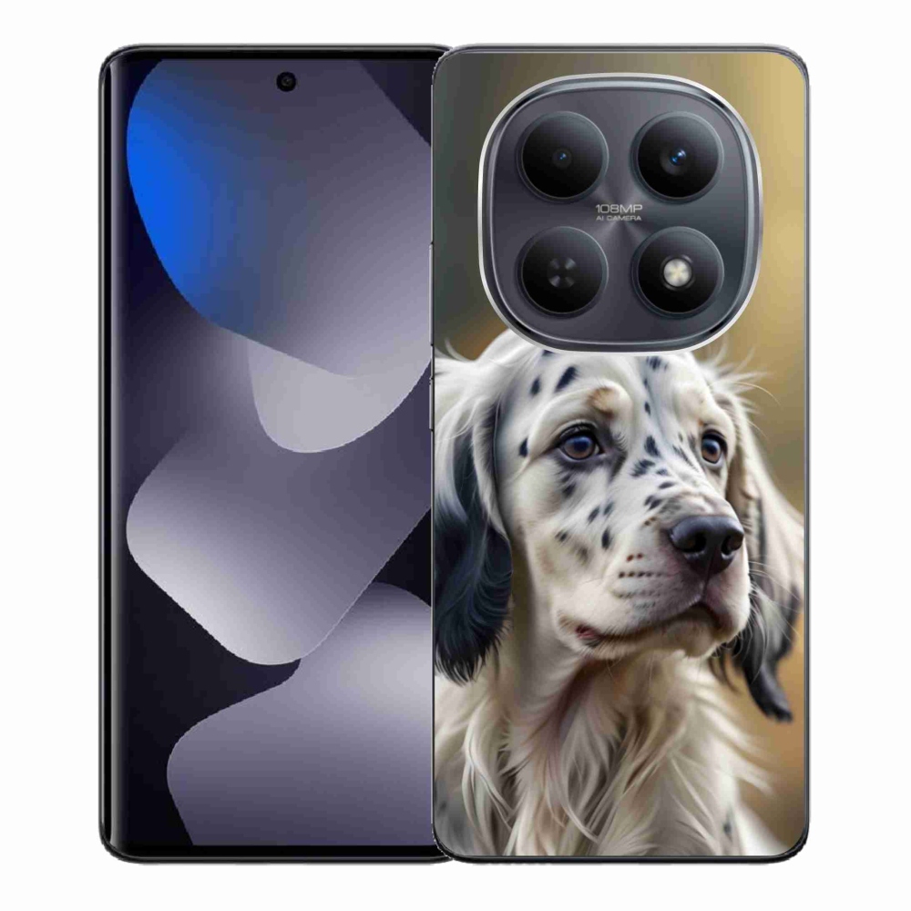 Gelový kryt mmCase na Xiaomi Redmi Note 15 4G - anglický setr