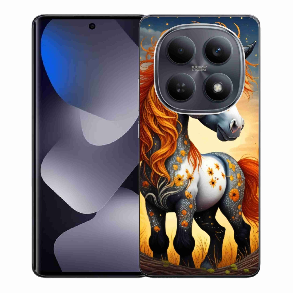 Gelový kryt mmCase na Xiaomi Redmi Note 15 4G - barevný poník