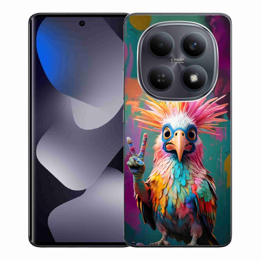Gelový kryt mmCase na Xiaomi Redmi Note 15 4G - barevný rebel