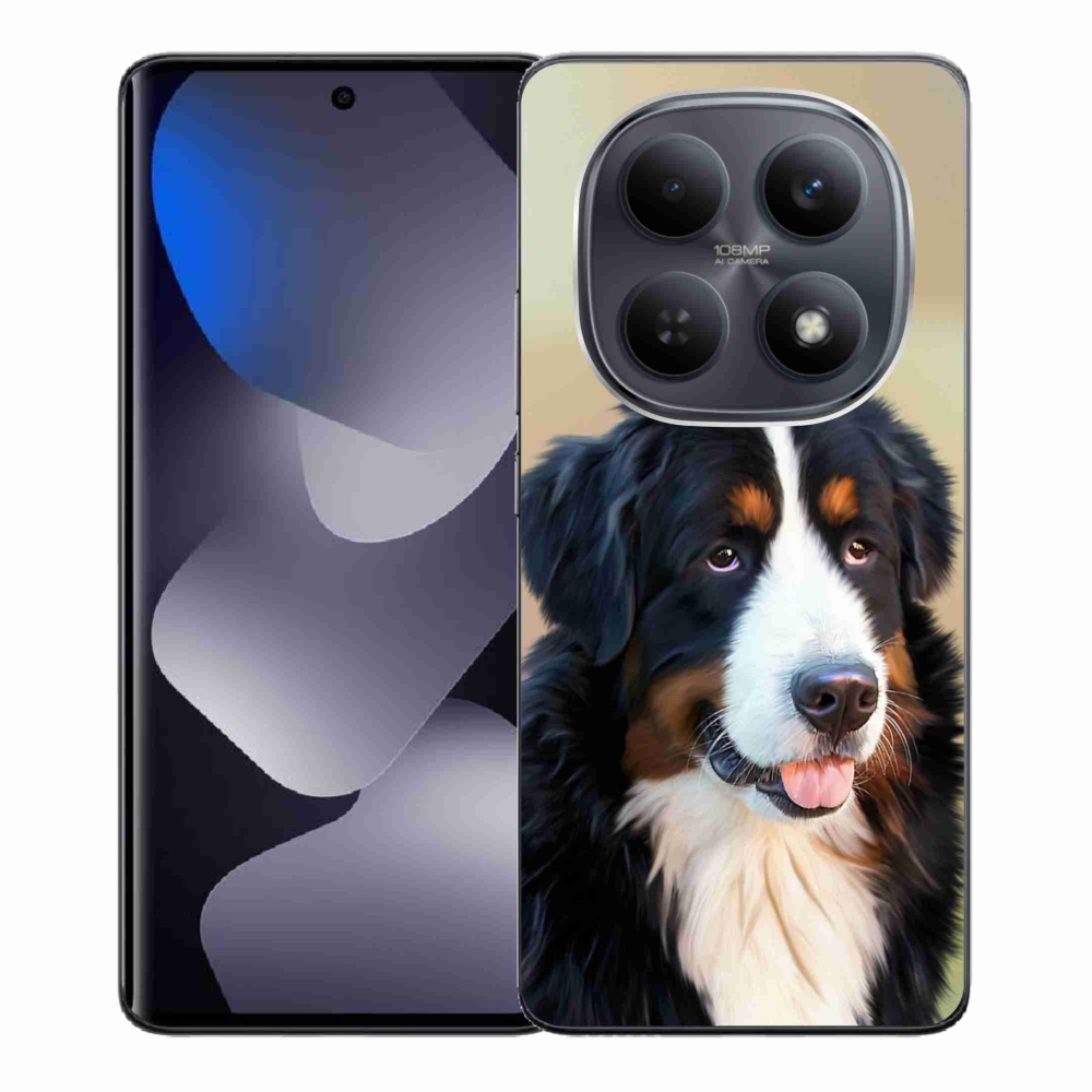 Gelový kryt mmCase na Xiaomi Redmi Note 15 4G - bernský salašnický pes