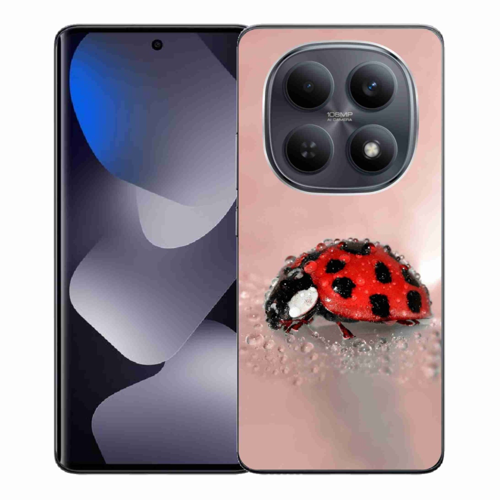 Gelový kryt mmCase na Xiaomi Redmi Note 15 4G - beruška