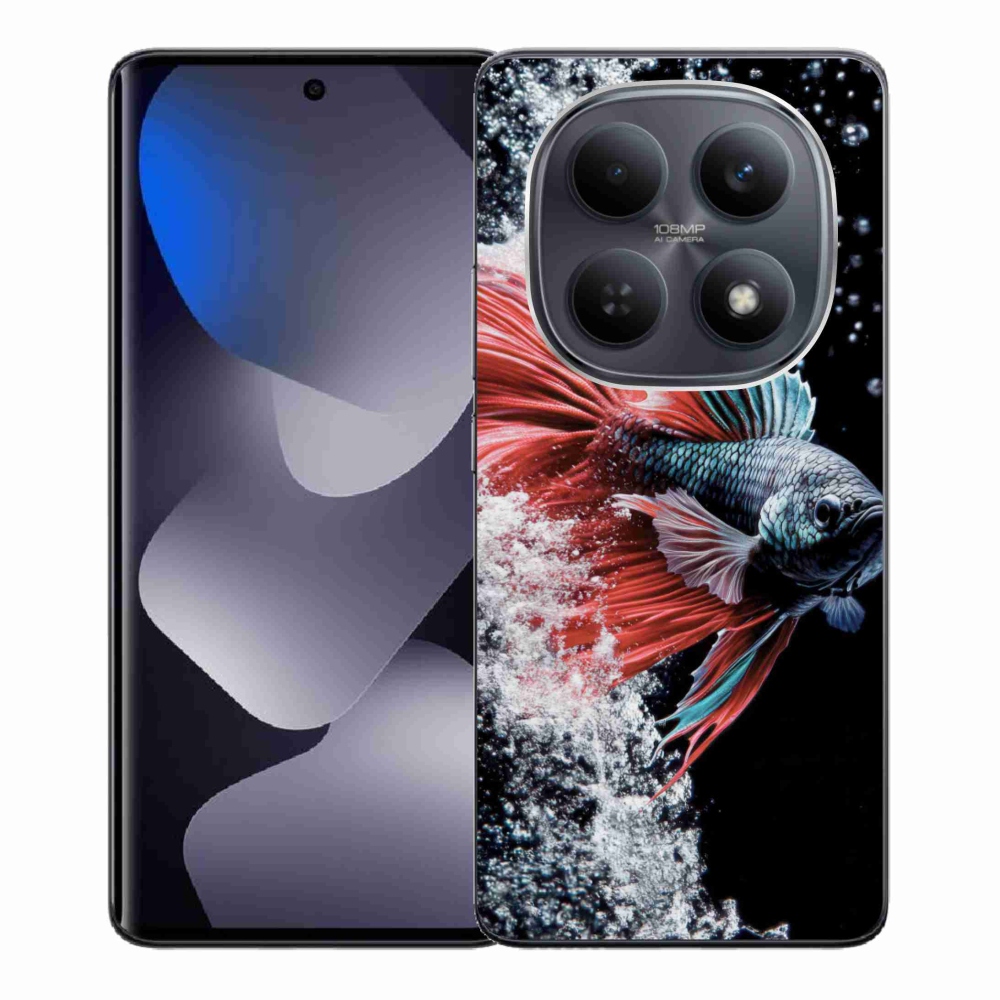 Gelový kryt mmCase na Xiaomi Redmi Note 15 4G - bojovnice pestrá
