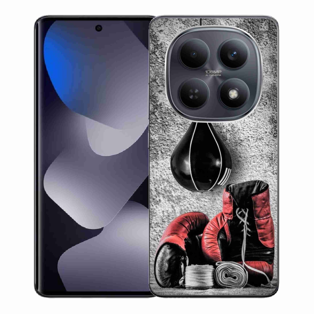 Gelový kryt mmCase na Xiaomi Redmi Note 15 4G - boxovací pytel a rukavice