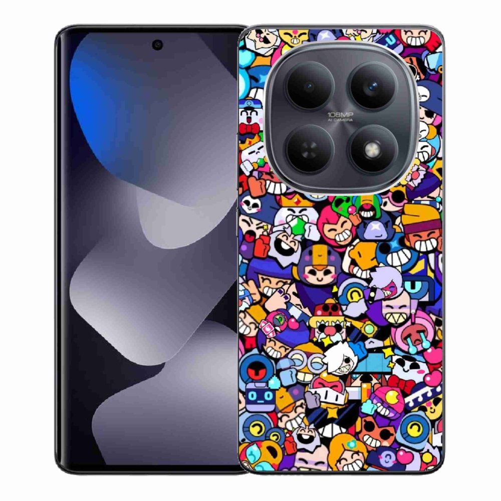 Gelový kryt mmCase na Xiaomi Redmi Note 15 4G - brawl stars 2