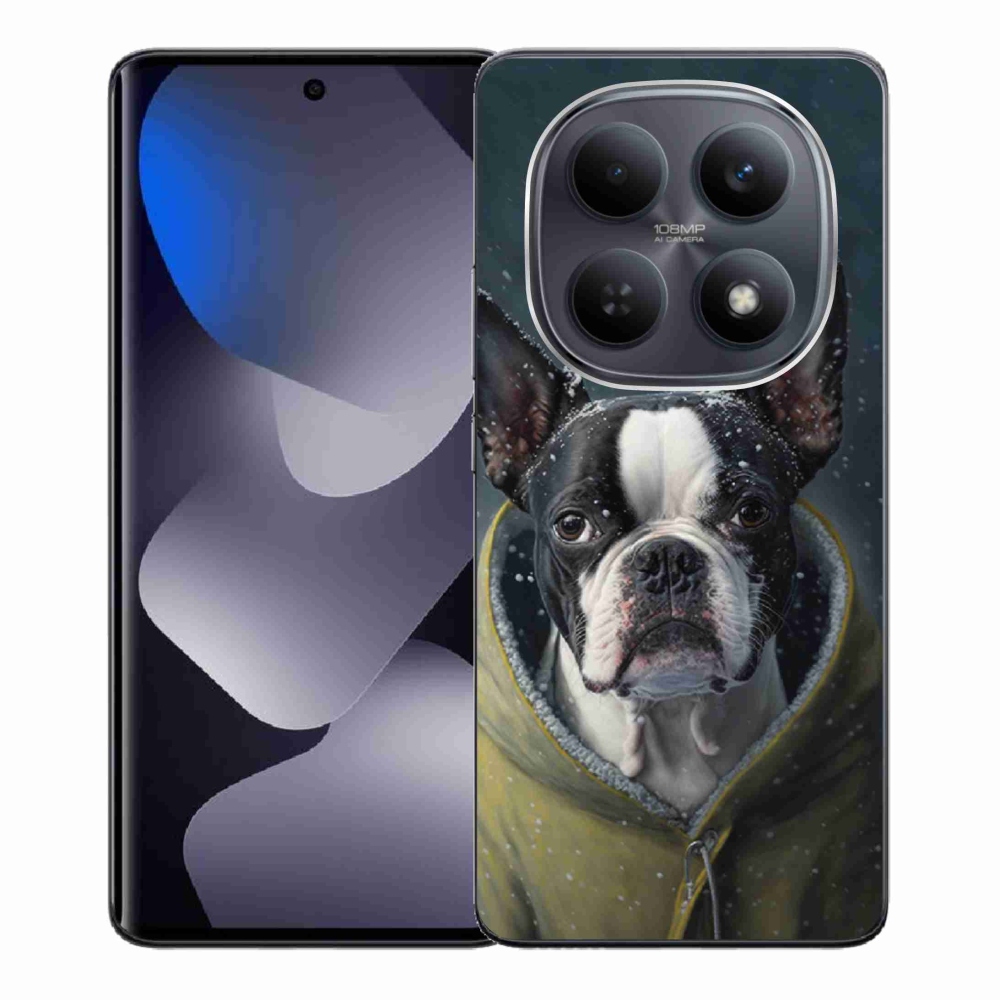Gelový kryt mmCase na Xiaomi Redmi Note 15 4G - buldoček