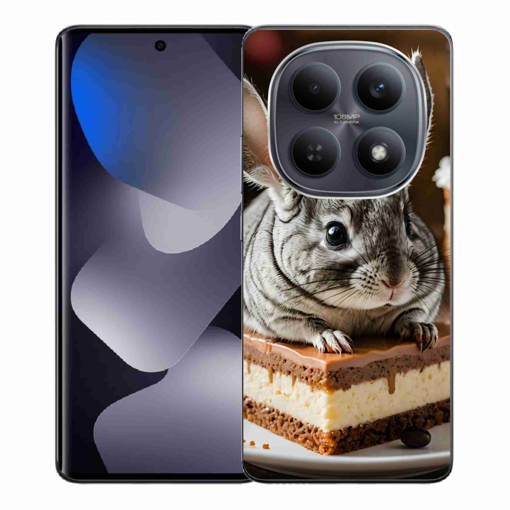 Gelový kryt mmCase na Xiaomi Redmi Note 15 4G - činčila