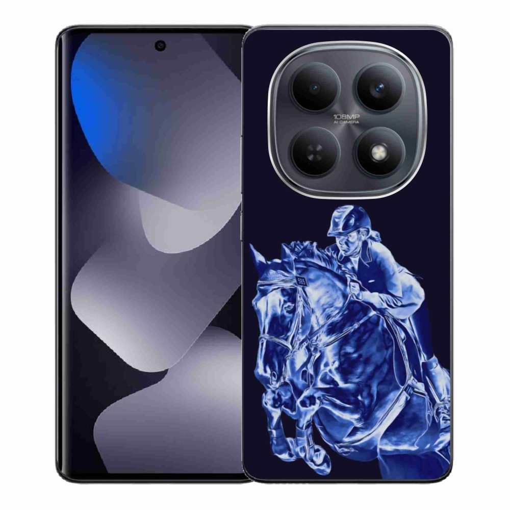 Gelový kryt mmCase na Xiaomi Redmi Note 15 4G - dostihový kůň