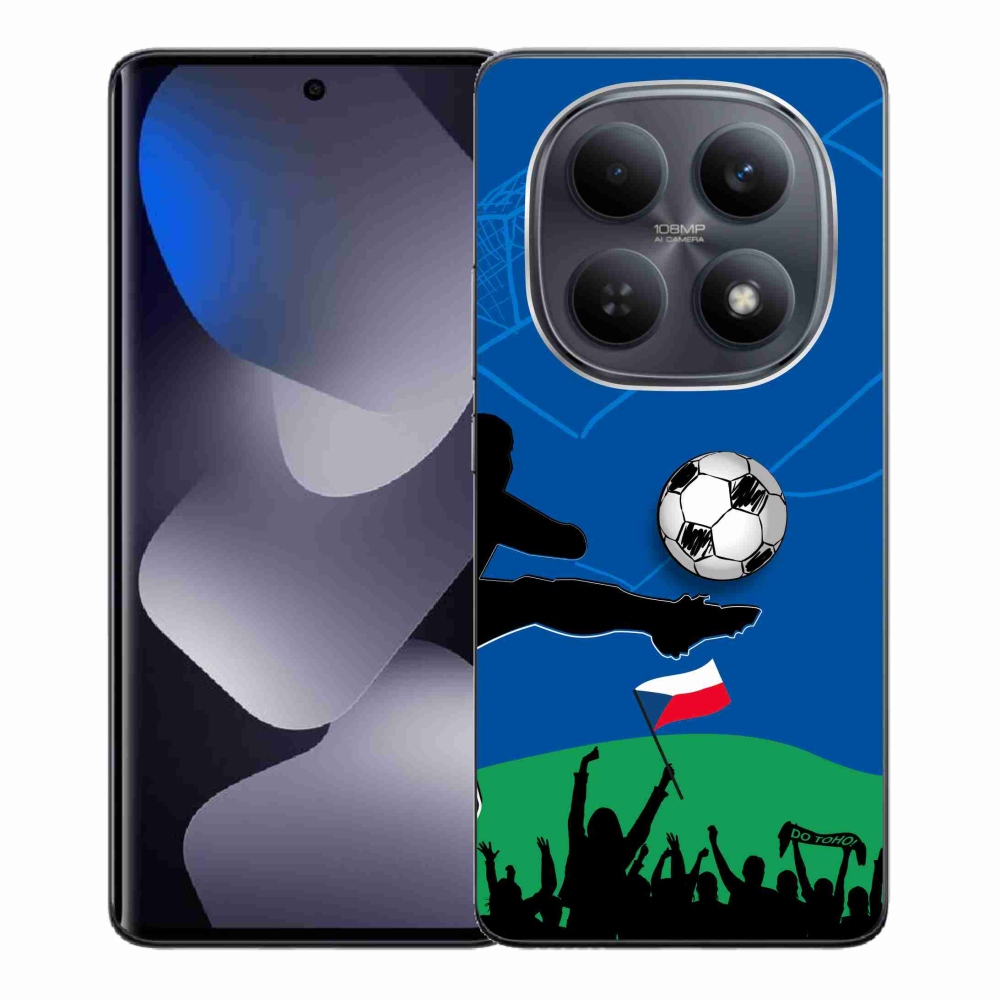 Gelový kryt mmCase na Xiaomi Redmi Note 15 4G - fanoušci fotbalu