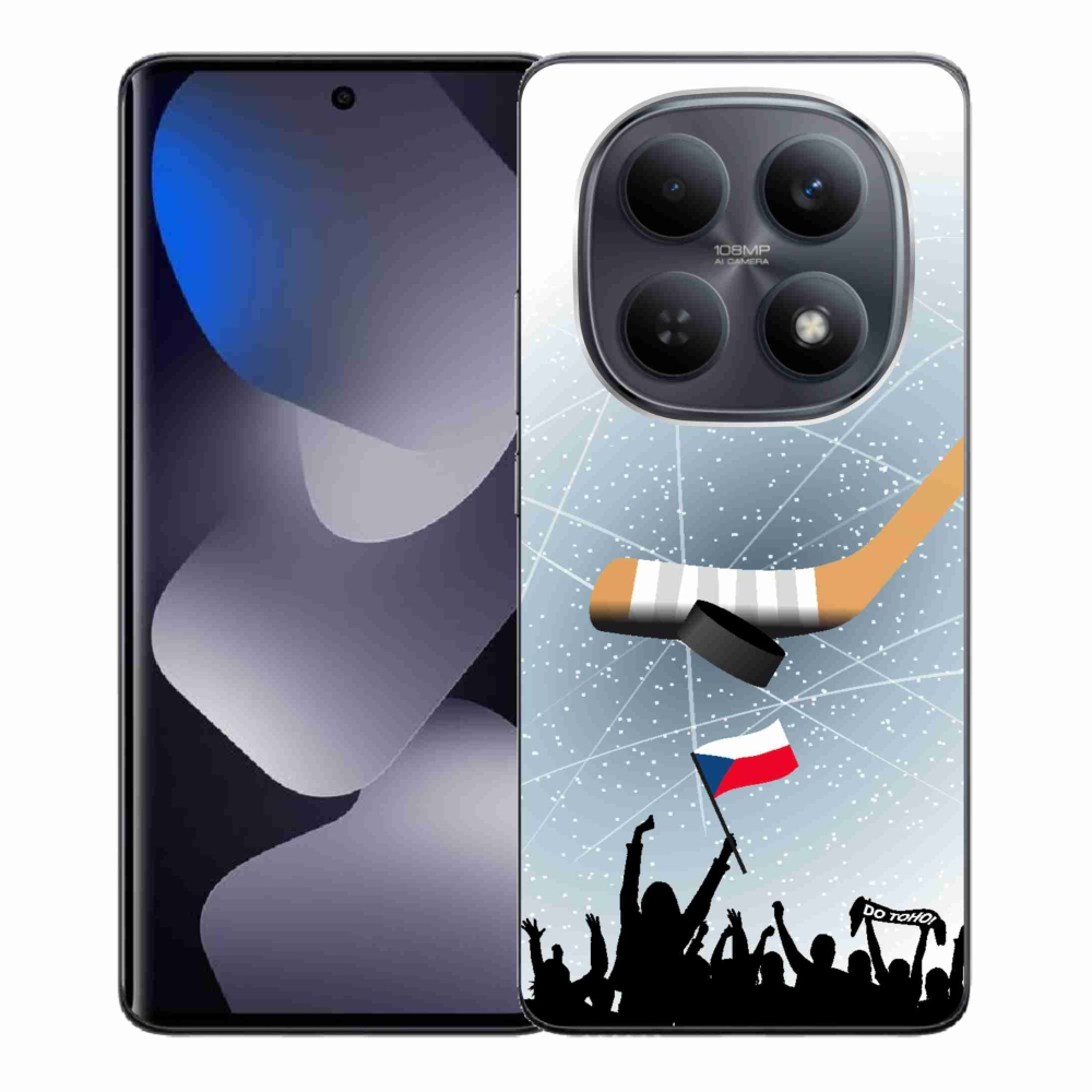 Gelový kryt mmCase na Xiaomi Redmi Note 15 4G - fanoušci hokeje