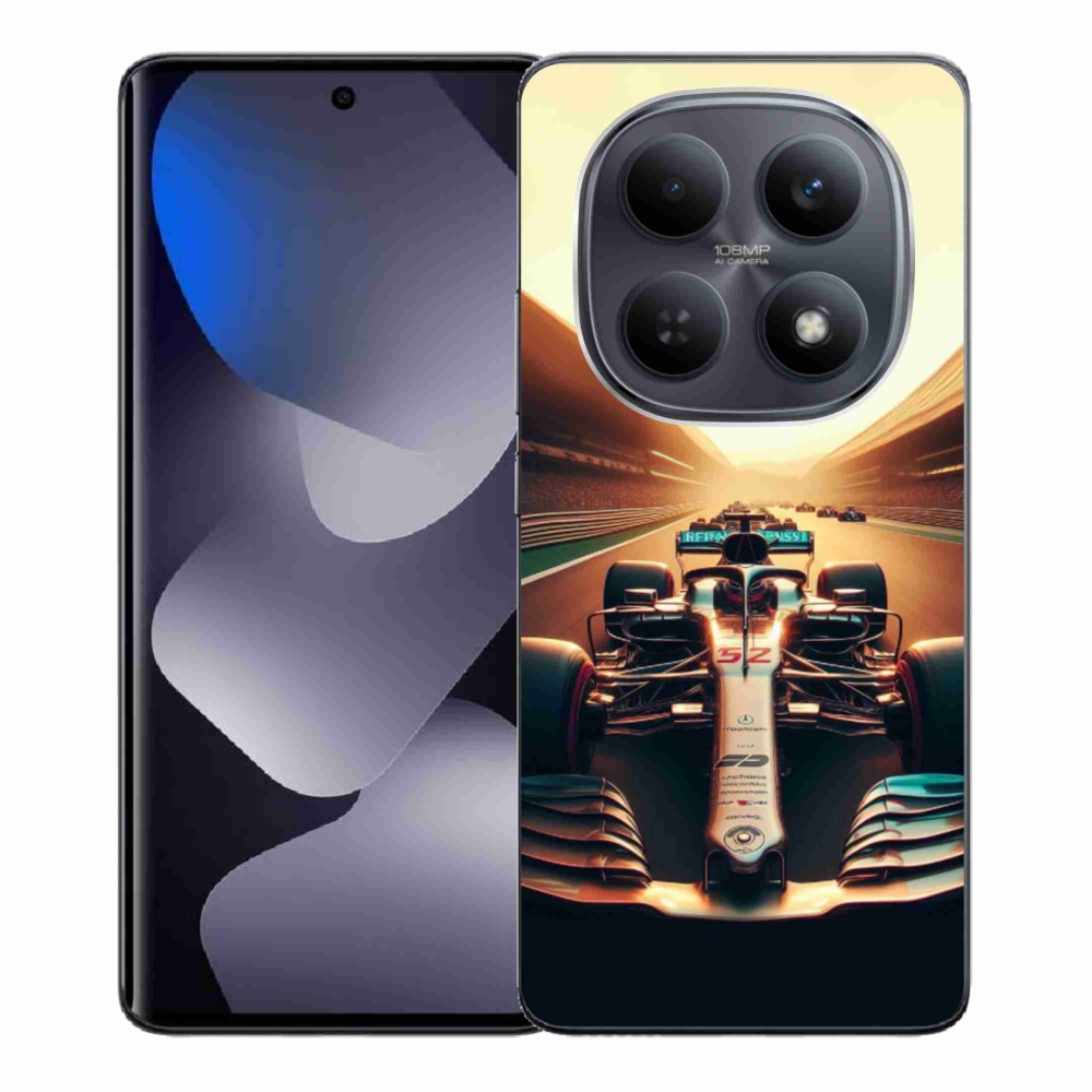 Gelový kryt mmCase na Xiaomi Redmi Note 15 4G - formule 1