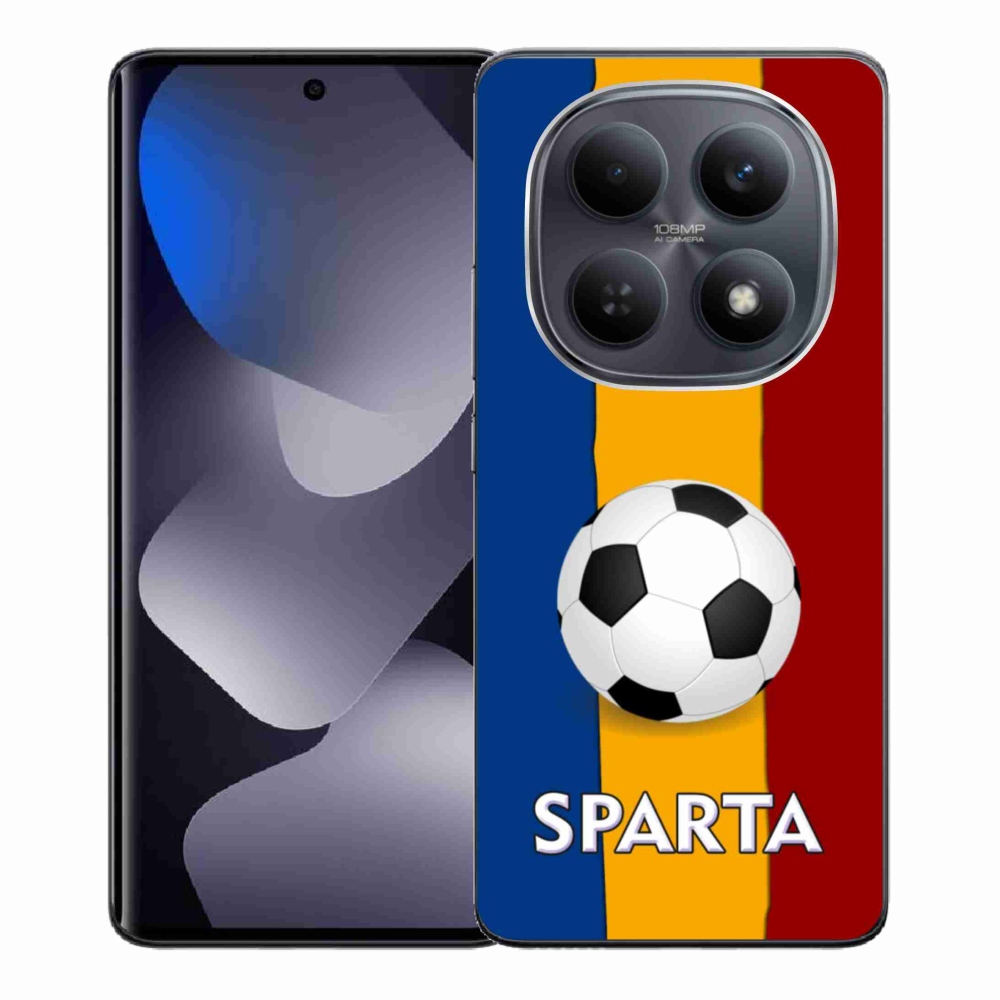 Gelový kryt mmCase na Xiaomi Redmi Note 15 4G - fotbal 1