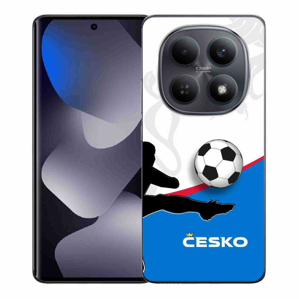 Gelový kryt mmCase na Xiaomi Redmi Note 15 4G - fotbal Česko 3