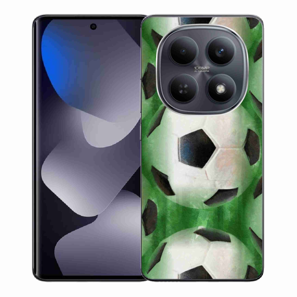 Gelový kryt mmCase na Xiaomi Redmi Note 15 4G - fotbalový míč